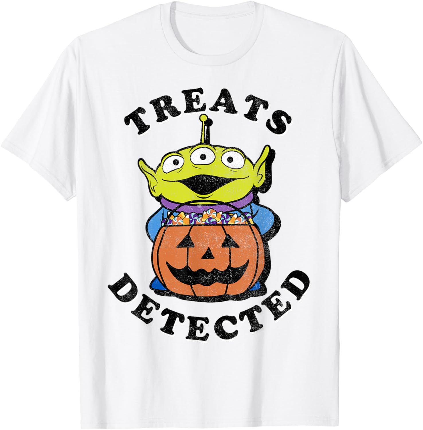 Hot Fashion Disney Pixar Toy Story Halloween Treats T-Shirt S-4XL Four Seasons Gift XXXXL