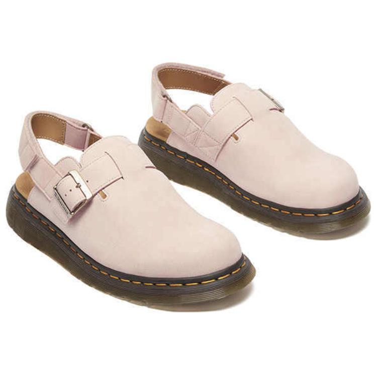 Dr. Martens Originals Jorge II Leather Comfortable Versatile Low-Top Casual Shoes Unisex Casual Shoes Pink 41101650
