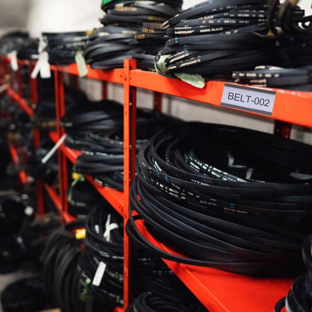 Protective Film C Channel Label Holder Strong Magnet Shelf Label Holder  Warehouse Organization