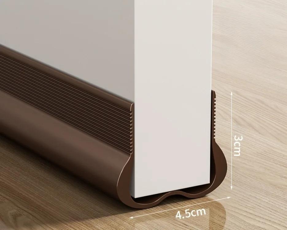 Curved Door Bottom Sealing Strip Door Seam Soundproof Strip Mute Windproof Sticker Door Bottom Seal