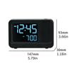 Quiet Operate LCD Clock With Auto Adjusting Brightness And Temperature Date Display Multifunctional
