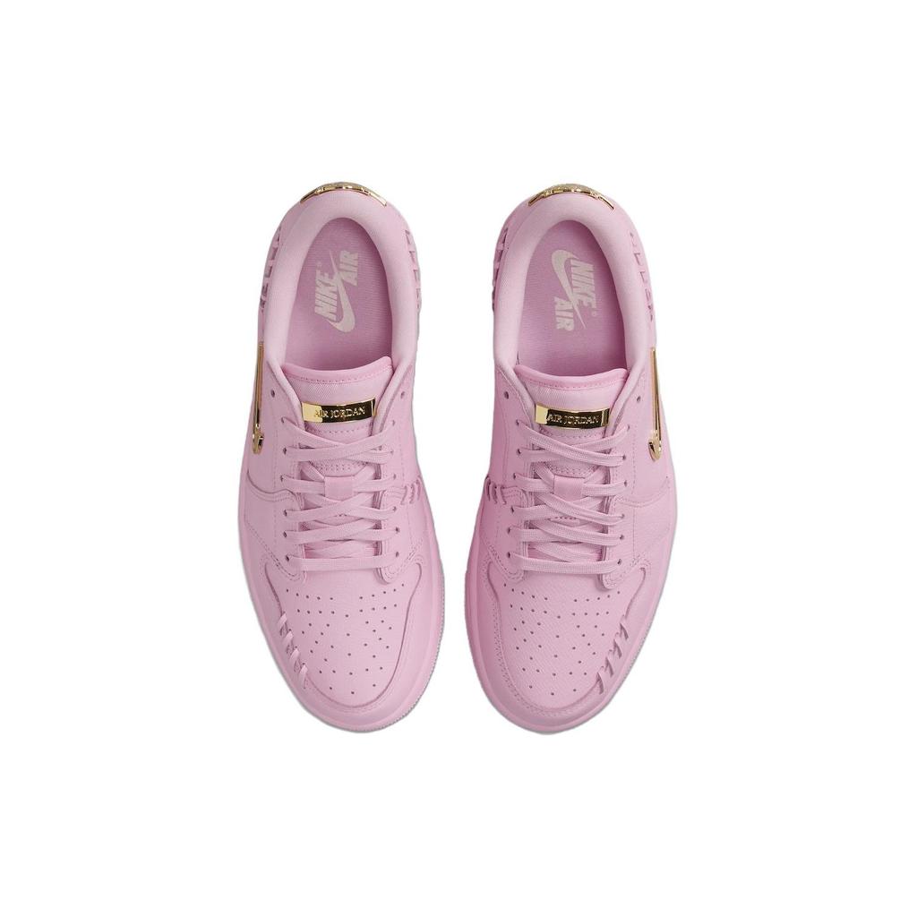 Air Jordan 1 Low Method of Make Perfect Pink Women Sneakers Sail Metallic-Gold FN5032-600