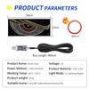 USB Dynamische Animation LED Augen Display Pixel Panel für Auto LKW Dämonenaugen LED Bildschirm Licht Front Heck Windschutzscheibe Dekoration