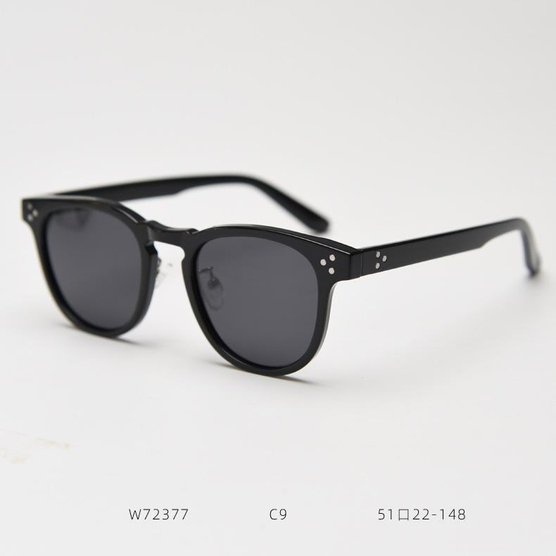 

2026 Niche Polarized Sunglasses for Men and Women Without Makeup Street Shooting Retro Sunglasses Tide
