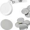 10 Pieces Retractable ID Holder Keyring DIY Buckle Portable Nurse Reel for Worker Teacher