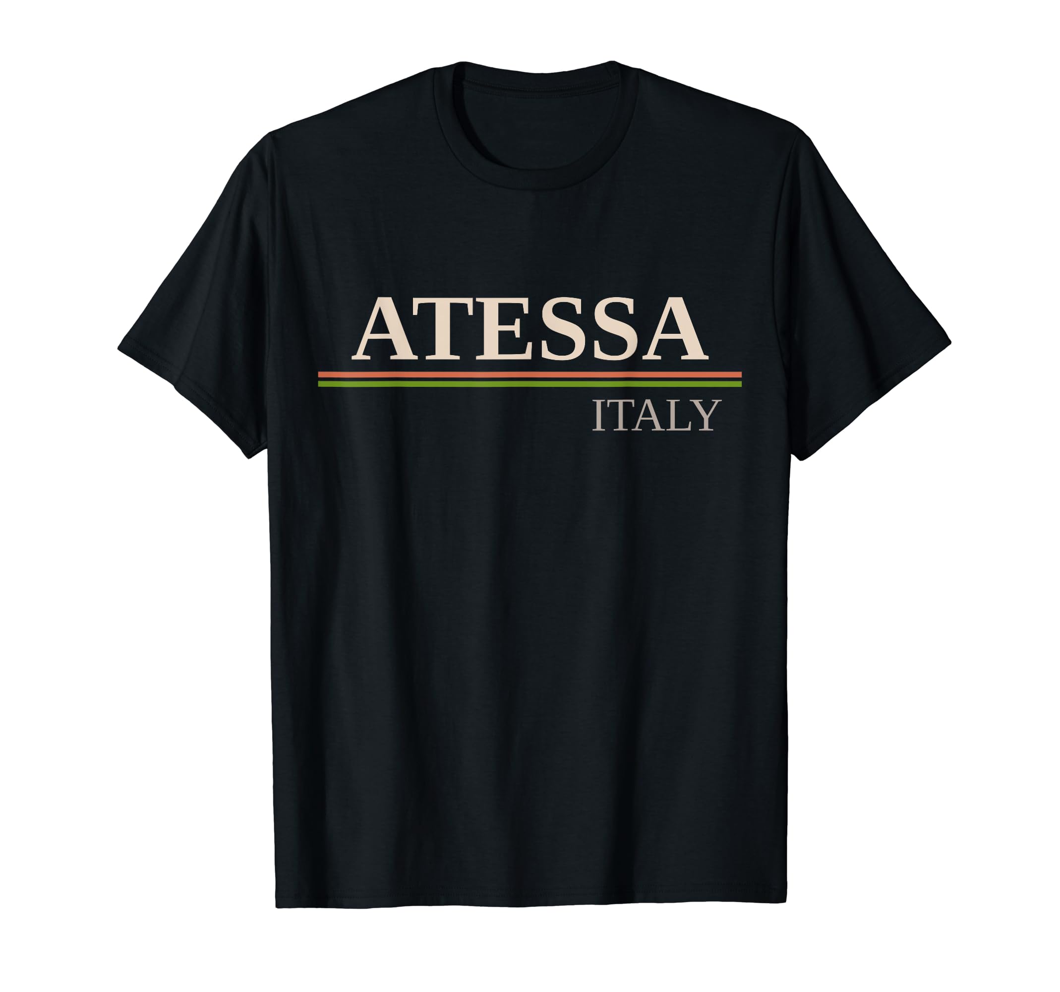 

ATESSA ITALY T-SHIRT чёрный
