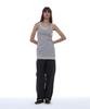 Partimento Woman Pwc Lace Trim Two-In-One Sleeveless Dress Top_Melange