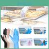 Premium Thick Black Nitrile Gloves Food Grade Perfect For Home Kitchen And Grilling
