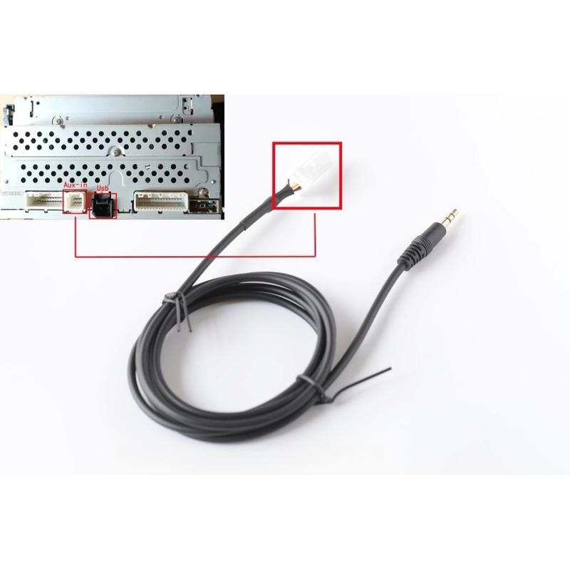 150CM Car Radio Stereo Audio Cable Input Cable 8Pin To AUX 3.5mm Male Cable Adapter Fit For Nissan Automotive Accessories