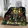 3D P-Princess Cartoon The M-MononokeE Flannel Blanket Soft Throw Blanket Art For Home Decor Bedroom Bed Sofa Picnic Kids Gifts