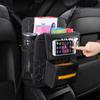Zweiseitiger Aufbewahrungs-Auto-Organizer PU-Leder Auto-Sitz-Hänge-Mehrzwecktaschen-Netzbeutel Taschentuch Getränk Telefon