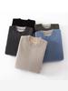Men's Cashmere Half-High Neck Thick Knit Casual Pullover Sweater