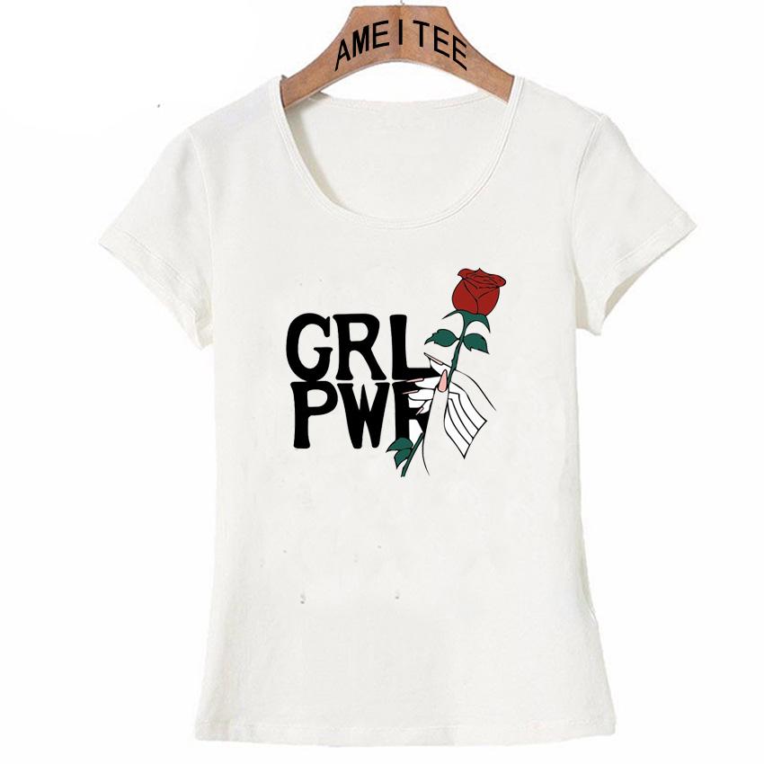 Buy Summer Rose Girl Power T Shirt Cute Women T Shirt Love My Shades at affordable prices — free