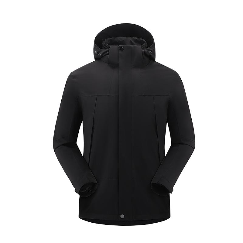 Full Heat Seal Pressed Glue Three-in-one Jacket Men's Outdoor Group Jacket Women