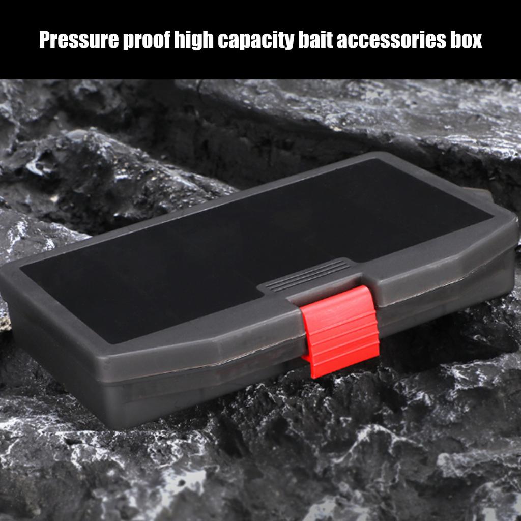 Multi-Fächer Angelköderbox Gitter Köder Aufbewahrungsbox Haken Organizer Box Köder Behälter Koffer