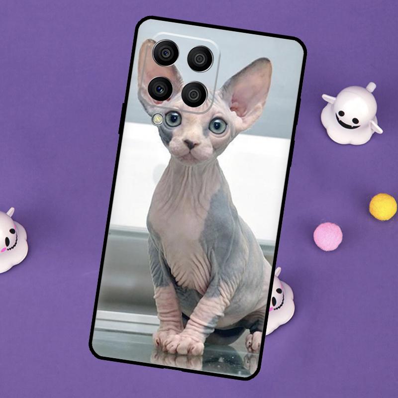 Sphynx Cat Cover For Samsung Galaxy M32 M52 M12 M13 M33 M23 M53 M15 M55 M31 M51 M14 M34 M54 M20 Case