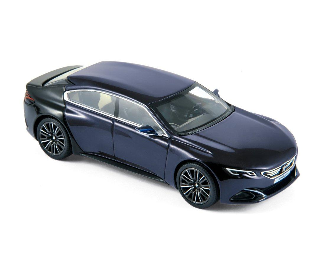 

Norev Концепт-кар Peugeot Exalt Готовий продукт 1/43 Синій/Чорний синій