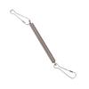 Stainless Steel Spring Metal Springs with 2 Clips for Small Animals Wire Cages