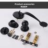1 Set Zinc Alloy Door Locks European Style American Outdoor Door Lock Villa Entrance Door Large Handle Anti-theft Lock with Key