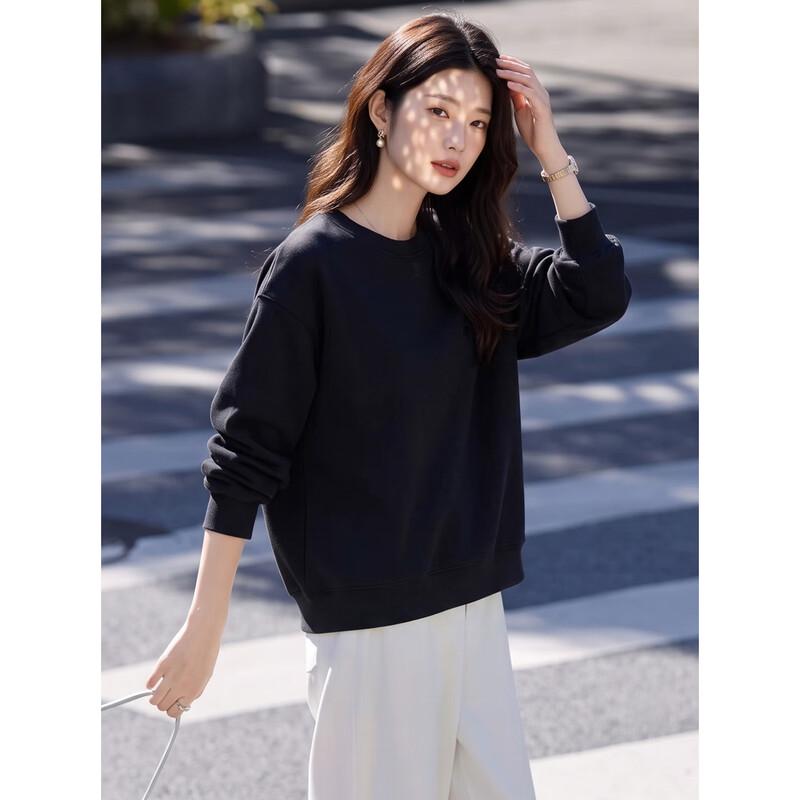 La Chapelle Women's 2026 Fall Round Neck Sweatshirt