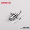 Fly.Globe Triple Drawer Cabinet Lock
