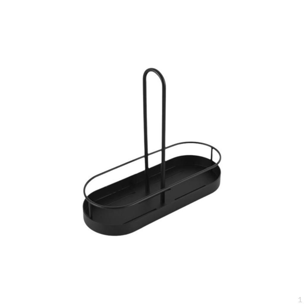Mug Organizer, Metal Paper Dispenser, Coffee Holder Rack, Countertop Storage for Kitchen,