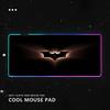 B-Batman A-Arkham Knight  Mouse Pad RGB Pc Gamer Keyboard LED Glowing mause pad Mats Rubber Cute Cartoon Gaming Computer csgo lo