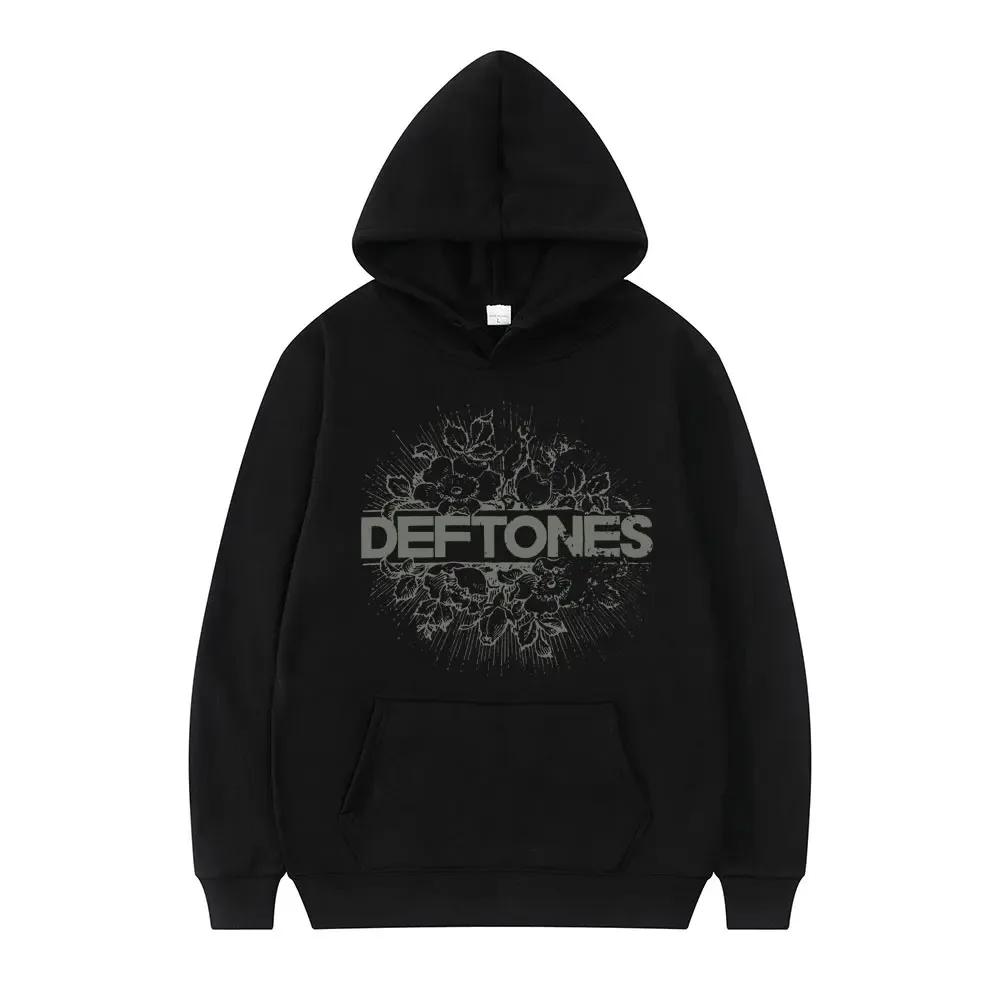 2024 Deftones Mode Prävalent Druck Mit Kapuze Männer Frauen Plus Größe Hoodies Retro Punk Sweatshirt Unisex Persönlichkeit Streetwear