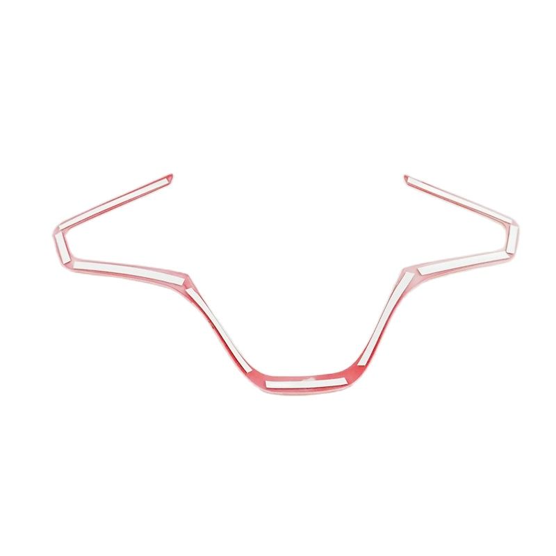 Chrom Rot Für Chevrolet Cruze 2016 2017 2018 Auto Lenkrad Dekor Rahmen Aufkleber Abdeckung Trim Styling