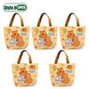1-10PCS Large Capacity Kapybara Canvas Tote Bag Cute Bento Bag Commuter Bag Holiday Gift Bag Portable Bag Children's Gift Bags
