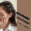 Korean Style Braided Hair Clip Plastic Bangs Clip Cute Duckbill Clip  Female/Girls