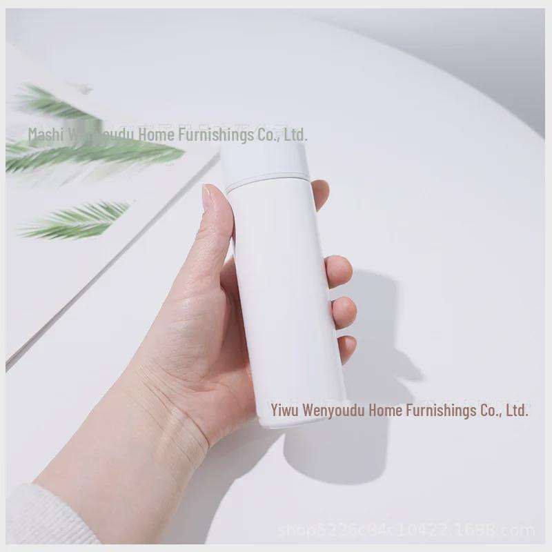Mini Vaso Termo Delgado de 100 ml para Mujeres - Ultracompacto, Portátil, Diseño Simple
