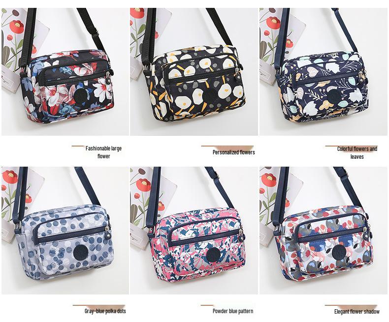 Borsa a Spalla in Tela Oxford Impermeabile – Grande Capacità, Leggera a Tracolla per Donne
