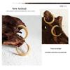 Meier French-inspired Minimalist and Unique Earrings. Women's Stud Earrings, Titanium Steel, 18k Gold Plated Jewelry