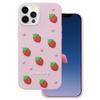 Strawberry Case For Iphone 12 / 12 Pro 6.1" Pink