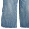 CELINE Jeans Women's Blue Moderate Wide Leg Pants 2N636079O-07FY
