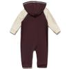 Bonverano Rashguard Badeanzug mit UPF UV Lang für Baby Jungen Alter Einteilig 50+ Schutz, Kapuze, Ärmel, (Braun, 3-6 Monate)