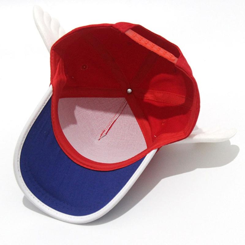 Fashion for Snapback Hat Unique Wings Baseball Cap Adjustable Sport Cap Peaked Cap Sunshade for Climbing Hiking Camping