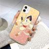 Capa transparente PK12 Pokemon Cartoon para Samsung A04 A14 A23 M33 M53 Realme 10 9 C35 C55 VIVO Y02 Y12 Infinix Hot 30 Note 11 Tecno Spark 8P Pro