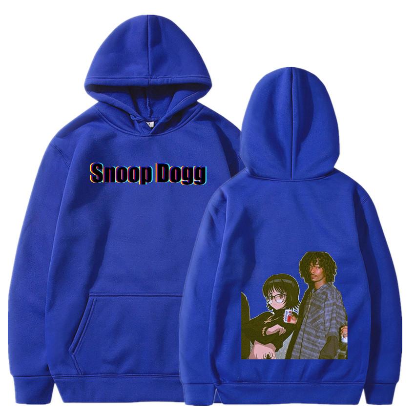 Autumn/Winter Dog Brother Pattern Hoodie Street Culture Shirt Fashion Hip Hop Hoodie West Coast Warm Men's andWomen's Sportswear