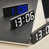Modern LED Digital Clock with Large Display, Alarm, Temperature, Calendar & Nightlight for Bedside Decor