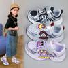 Girls Cartoon Sneakers 2025 Spring and Autumn New Mesh Breathable Running Shoes Boys Dad Shoes Foreign Casual Shoes