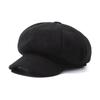 Solid Color Beret Hat Windproof Painter Caps Fashion Newsboy Hat  Autumn Winter