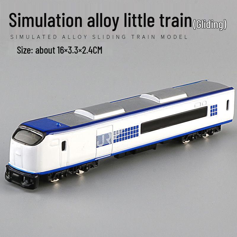 Diecast Alloy Retro Steam Train Car Model Toy for Kids