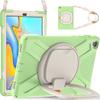 Armor Case For Samsung Galaxy Tab A 10.1 SM-T510 SM-T515 360 Rotatable Stand Hybrid Cover With Hand Strap Shoulder Strap