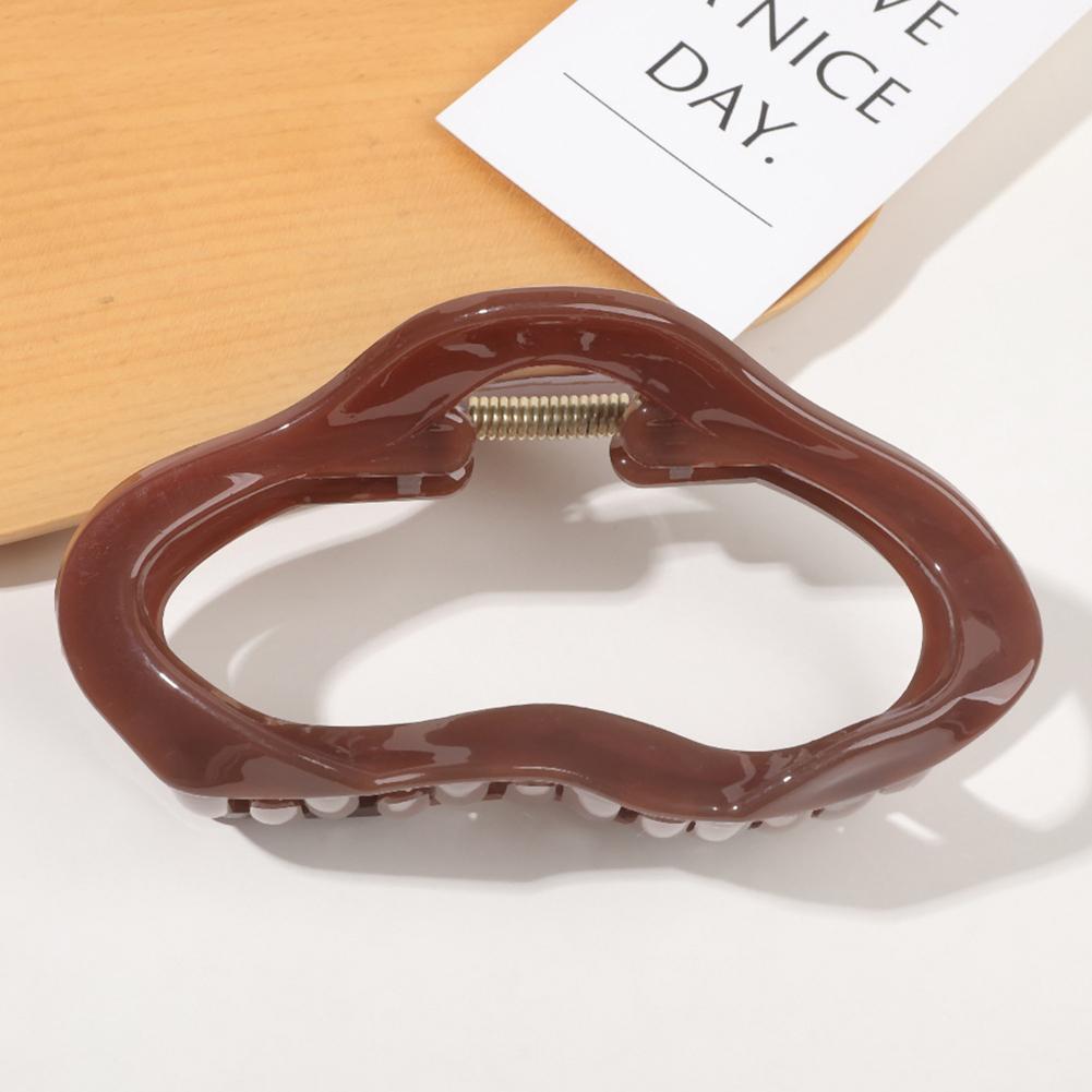 Women Large Hair Claw Clips Irregular Cloud Shape Elegant Hair Claws Headdress For Gifts