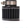 25mm Air Intake Filter 1" Inlet Dia Air Intake Cone Universal Filter Parts with Adjustable Clamp (Black)