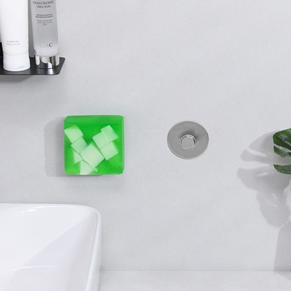 Bathroom Accessories Magnet Suction Hook Drain Rack Soap Shelf Soap Organizer Soap Dish Soap Holder