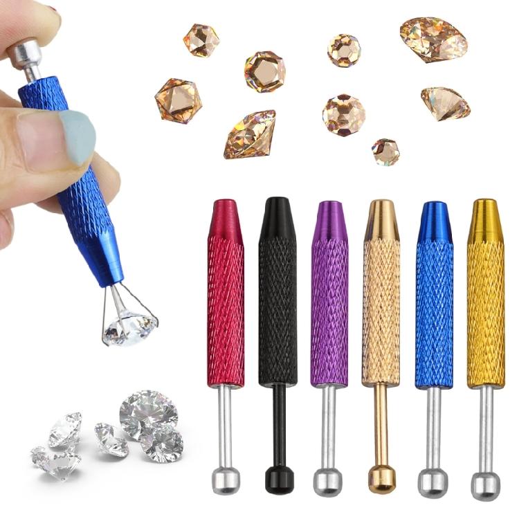 4 Claw Pickup Tool Piercing Grabbers Stainless Steel 4 Prongs Jeweler Pickup Tool Grabbers for IC Chip Electronic