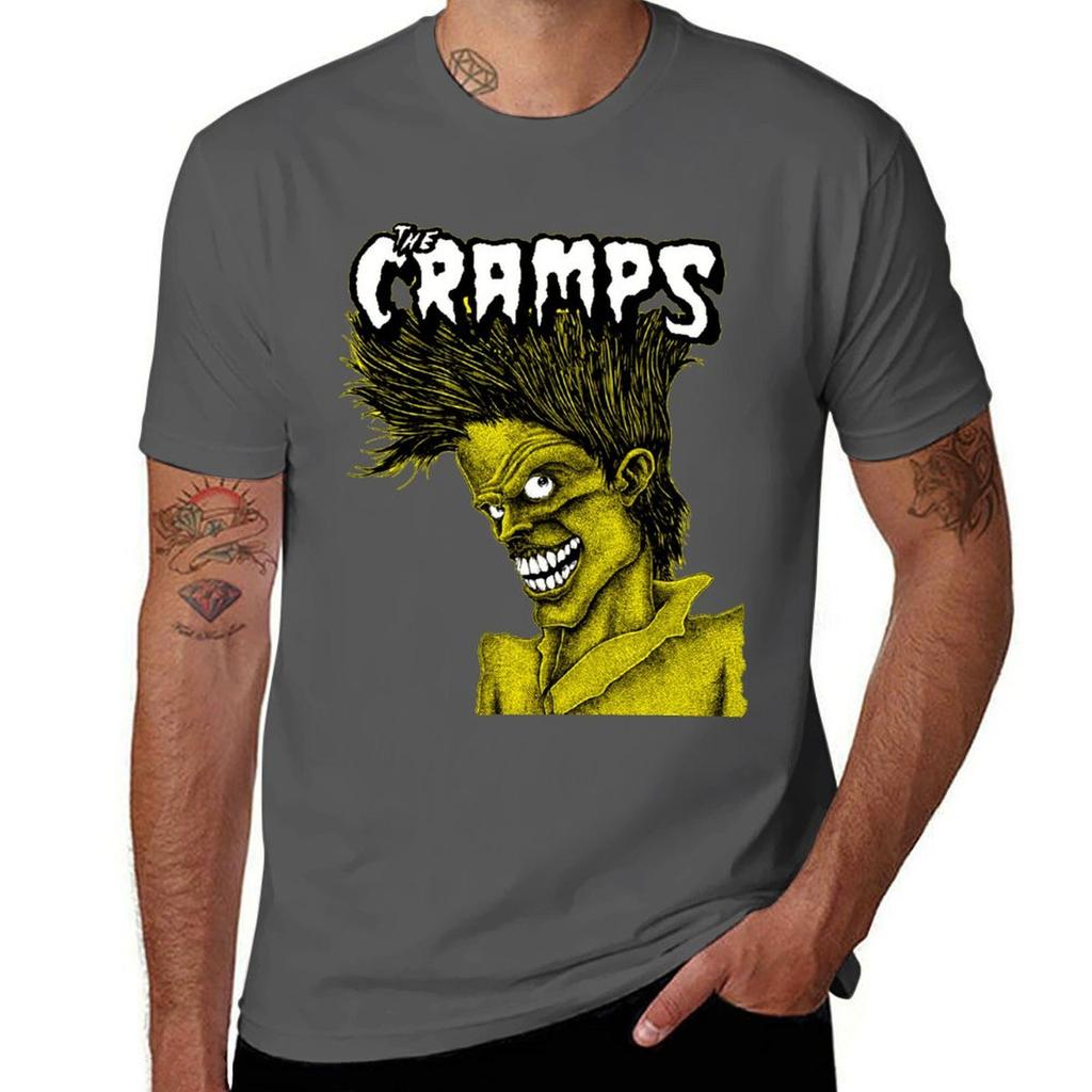 Cramps Bad Music For Bad People Tshirt Street Fashion Casual Tee Shirt Tshirt